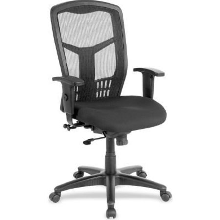 LORELL Lorell® High-Back Mesh Executive Chair - Black 86205